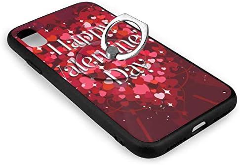Kaptan Viking Özel Telefon Kılıfı Standı ile Güzel Mutlu Sevgililer Günü Yüzük Cep Telefonu Tutucu İnce PC Sert Hafif
