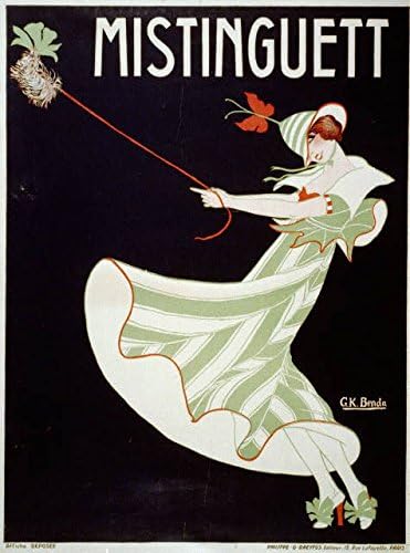 HistoricalFindings Fotoğraf: Mistinguett, 1913,Kadın, Moda, Jeanne Florentine Burjuva, Oyuncu, Şarkıcı