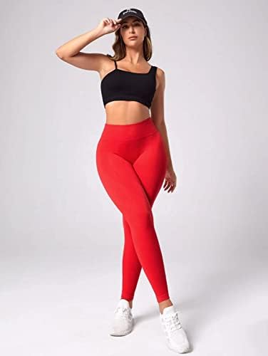 X-KAR FALCON Kadın Karın Kontrol Dikişsiz Egzersiz Tayt Yüksek Waisted Sıkıştırma Spanx Yoga Spor Atletik Pantolon