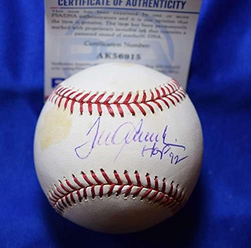 Tom Seaver HOF 92 PSA DNA Coa İmzası Major League OML İmzalı Beyzbol - İmzalı Beyzbol Topları