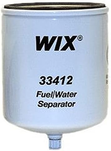 WIX Filtreler - 33412 Yakıt Su Ayırıcısında Ağır Hizmet Tipi Sıkma, 1'li Paket
