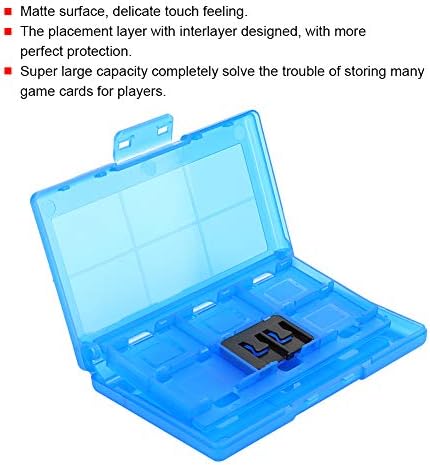 Organize Oyun Kartı Durumda, Şeffaf Kart Durumda 11. 5x7x1. 5 cm Oyun Kartları ABS Nintendo Anahtarı için Uygun Oyun