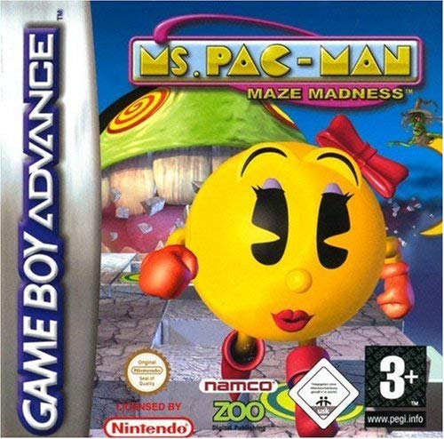 Bayan Pac-Man Labirent Çılgınlığı ve Pac-Man Dünyası