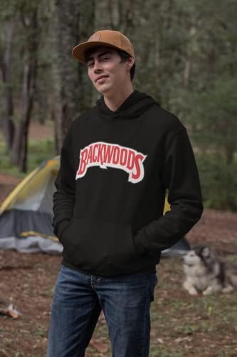 ALLNTRENDS Backwoods Hoodie Yetişkin Grafik Backwoods Kapüşonlu Sweatshirt