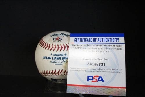Tim Raines İmzaladı (808 SB'S 96-98 WSC) Beyzbol İmzası Otomatik PSA / DNA AM48731 - İmzalı Beyzbol Topları