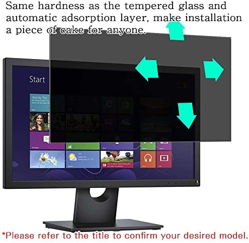 Synvy ekran koruyucu koruyucu ile Uyumlu HP EliteDisplay E233 1FH46AAABJ 23 Ekran Monitör Anti Casus Filmi Koruyucuları