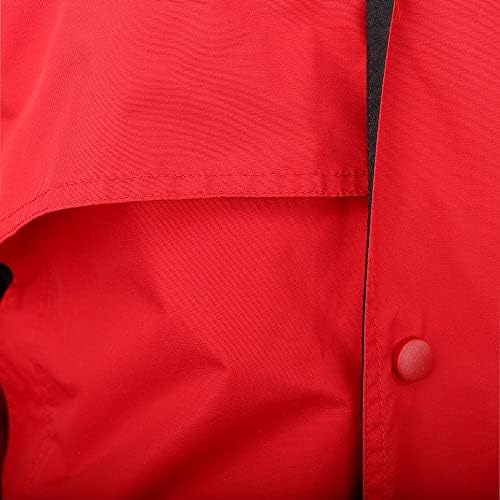 Rivers'ın Sonu Erkek Kuzey Konforu 3'ü 1 Arada Ceket Gündelik Atletik Dış Giyim Atletik-Kırmızı-Beden XL
