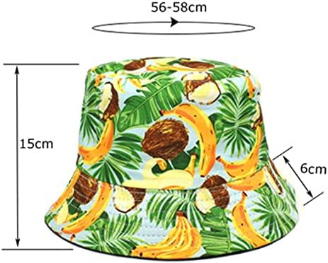 Pamuk Kova Şapka Kadın Erkek Yaz Vintage Kelebek Baskı Hafif balıkçılık şapkası Katlanabilir Kova Şapka Seyahat için