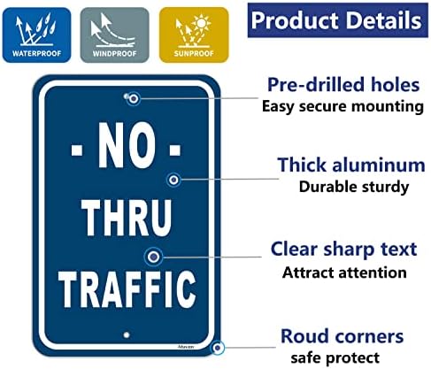 Trafik İşaretleri Yok 12 x 18 Trafik Uyarı İşaretleri Özel Yol İşaretleri Özel Araba Yolu İşaretleri Metal Yansıtıcı