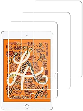 HOJIN [3'lü Paket] iPad mini 5 (2019) ve ipad mini 4 (2015) ile Uyumlu Ekran Koruyucu,iPad Mini için 7,9 inç Temperli