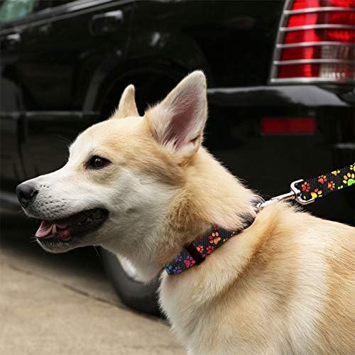 Moose Pet Wear Deluxe Köpek Tasması-Desenli Ağır Hizmet Tipi Evcil Hayvan Tasmaları, ABD'de Üretilmiştir - 1 inç x