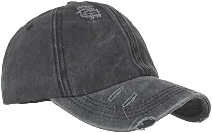TOPTIE Batik At Kuyruğu beyzbol şapkası Kadınlar için Criss Çapraz Dağınık Yüksek Topuz Boya At Kuyruğu Şapka