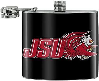 Jacksonville Eyalet Üniversitesi İkincil Logo Paslanmaz Çelik 5oz Kalça içecek Böbrek Şişesi