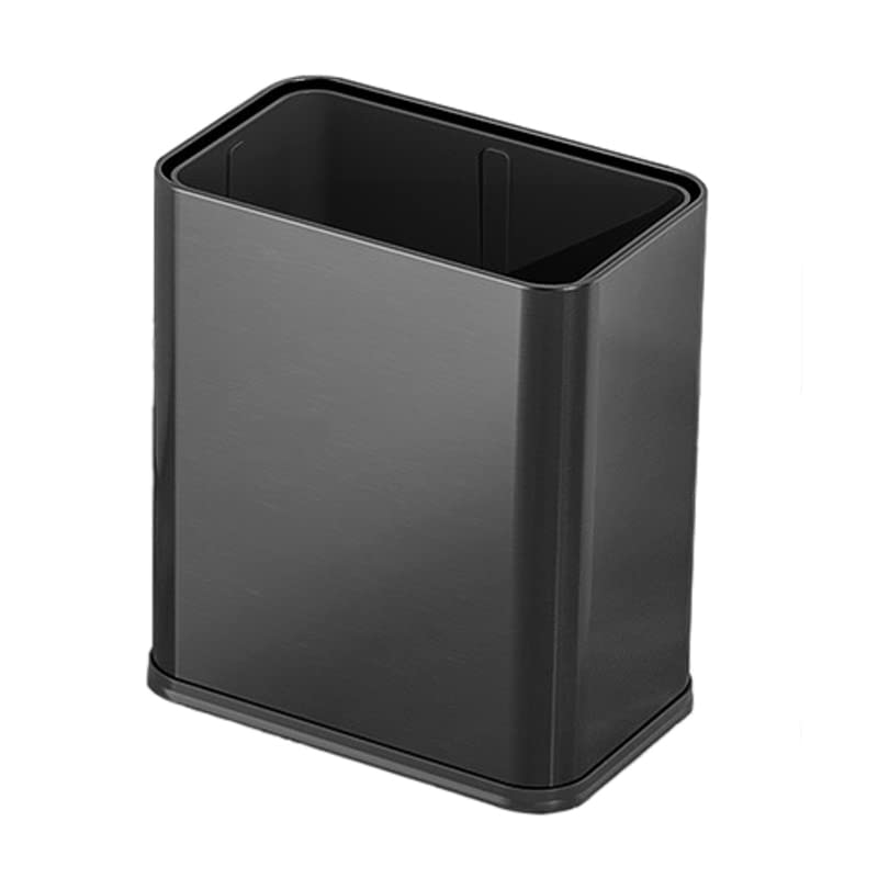 CEROELDA Banyo için Küçük Metal Çöp Tenekesi-1,3 Galon Paslanmaz Çelik Çöp Tenekesi Çöp Kovası-Tuvalet Yatak Odası